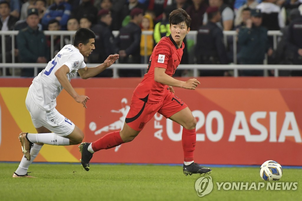 한국, U-20 아시안컵 축구 4강서 우즈베키스탄에 승부차기 패배(종합)