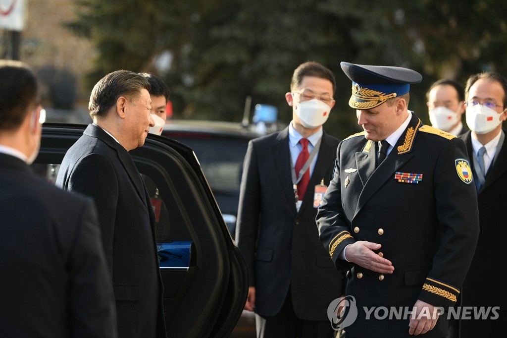 "공동 목표 있다" 시진핑, 러 국빈방문 첫날 푸틴과 공조 과시(종합)