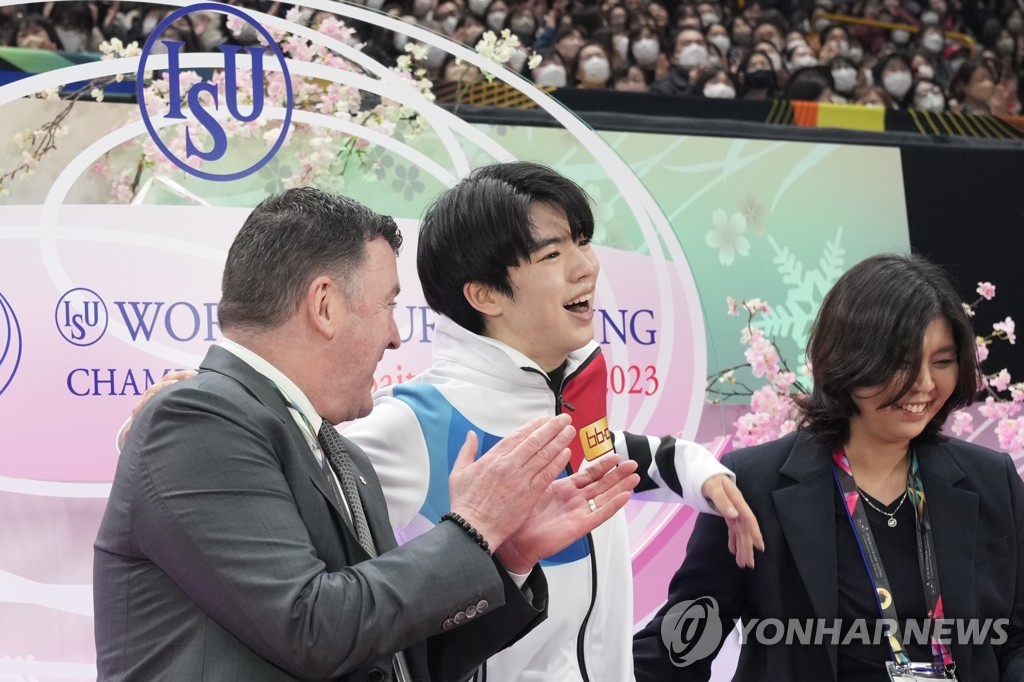 피겨 차준환, 세계선수권 은메달…한국 남자 선수 최초 입상(종합)