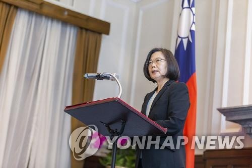 대만 "차이잉원 총통 이달말 미국 방문"…중국 "결연히 반대"(종합2보)