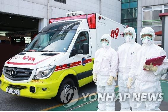 방호복 입고 병원 찾느라…3년새 119신고∼병원도착 7분 길어져