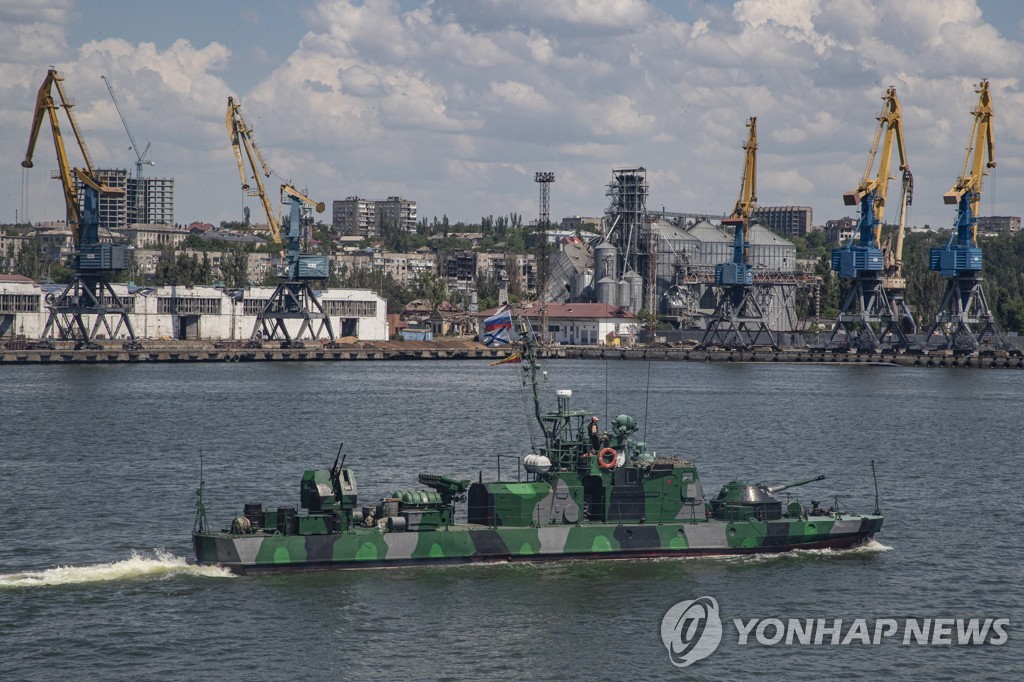 우크라 해군, 크림반도 탈환 겨냥…"러 대비 함대전력 상승"