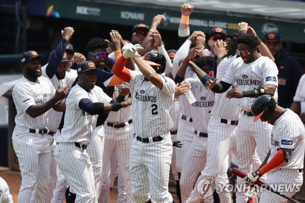 [WBC] 네덜란드, 파나마 3-1로 꺾고 2연승…보하르츠 원맨쇼