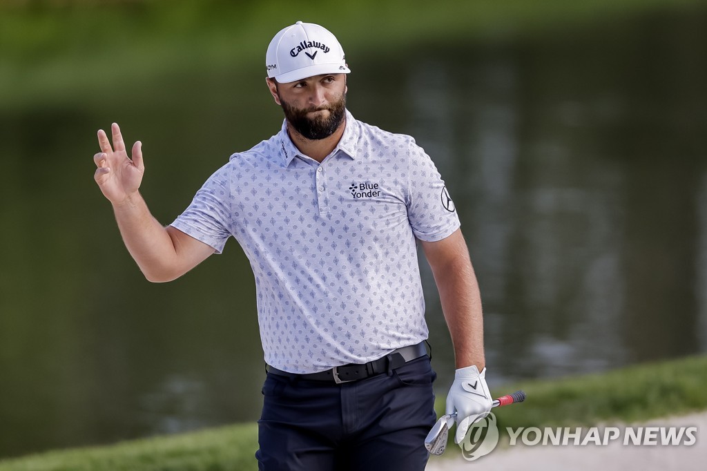 안병훈, 악천후로 중단된 플레이어스 2R 8위…세계 1위 람 기권