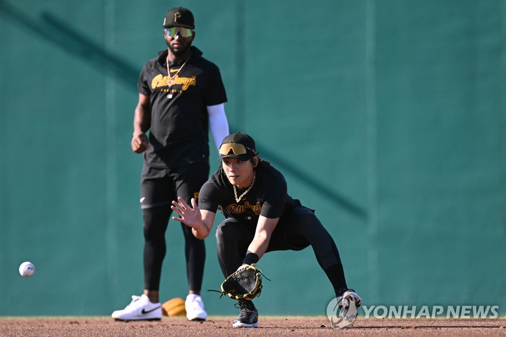 MLB 피츠버그 배지환, 시범경기서 3경기 연속 무안타