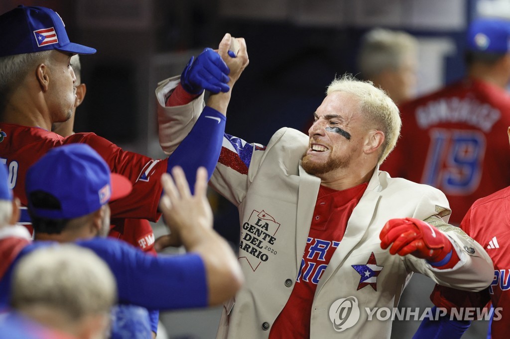 [WBC] '우승 후보' 도미니카共 1R 탈락…베네수엘라·푸에르토 8강행(종합)