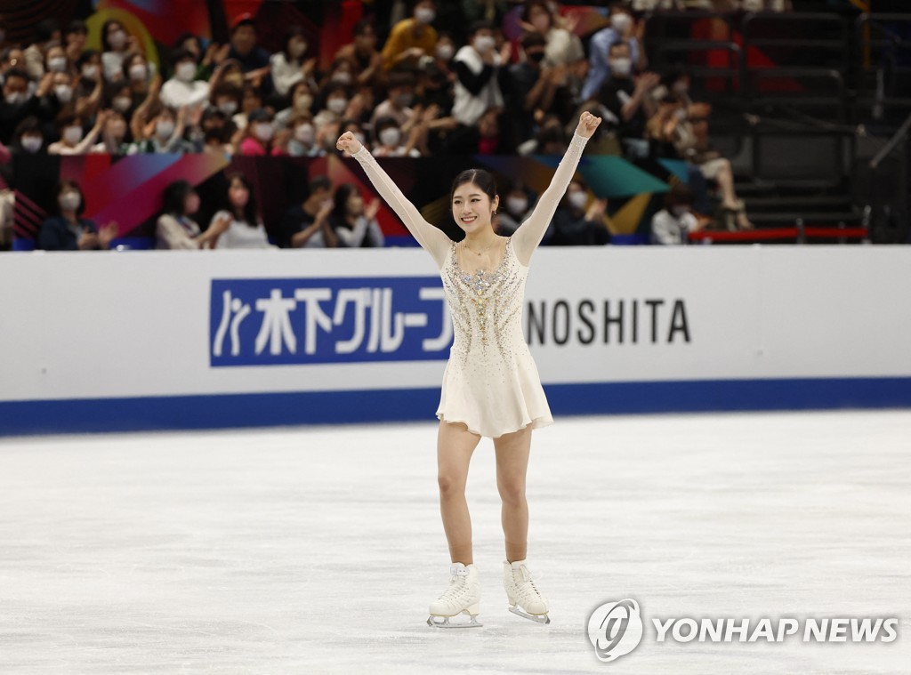 피겨 이해인, 세계선수권 은메달…김연아 이후 10년 만에 입상(종합)