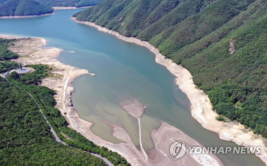 경북 청도 운문댐 가뭄단계 '관심' 진입