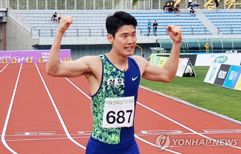 이민정, 실업육상 여자 200ｍ서 김다은 제치고 우승…24초25