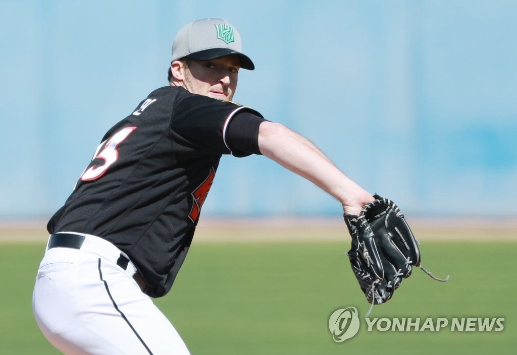 개막전 등판 준비 착착…kt 벤자민 "직구 스피드 더 올라올 것"