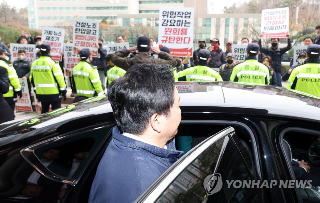 "원청이 월례비 떠넘긴다" 증언에…원희룡 "원청사 정신차려라"(종합)