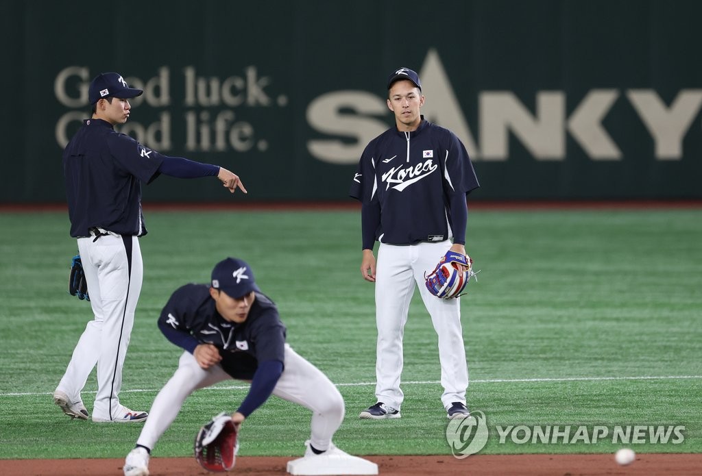 [WBC] 오사카돔에서 예방주사 맞은 이강철호…도쿄돔 적응 '이상 무'