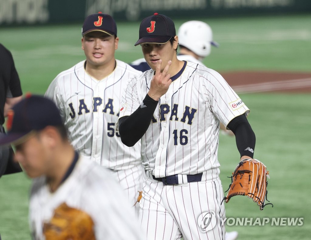 [WBC] 중국전 승리 견인한 오타니 "내일 한일전까지 분위기 이어갈 것"(종합)