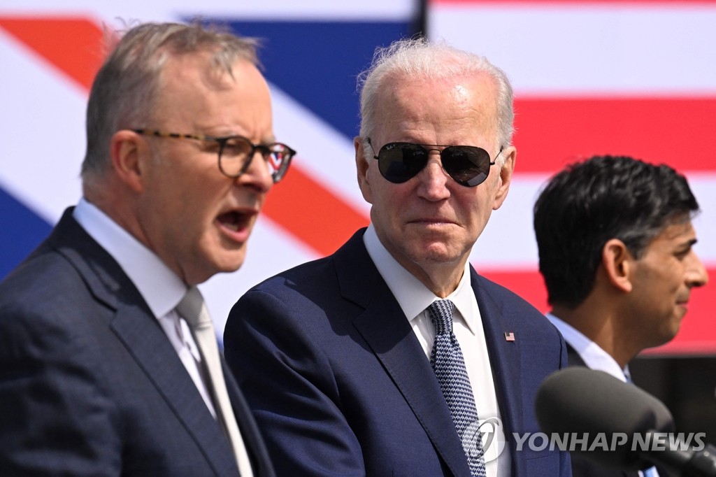 中, 미국의 대호주 핵잠 수출에 "NPT 취지 위배…결연 반대"