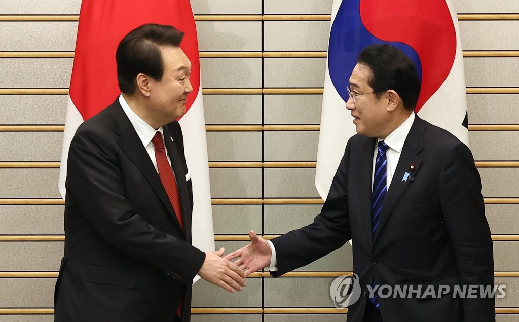 [한일 정상회담] 中서 경계심…전문가 "머지않아 한미일동맹도"