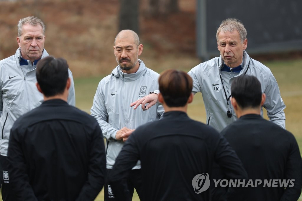 '데뷔전' 앞둔 클린스만 감독 "한국 스트라이커들 수준 높아"