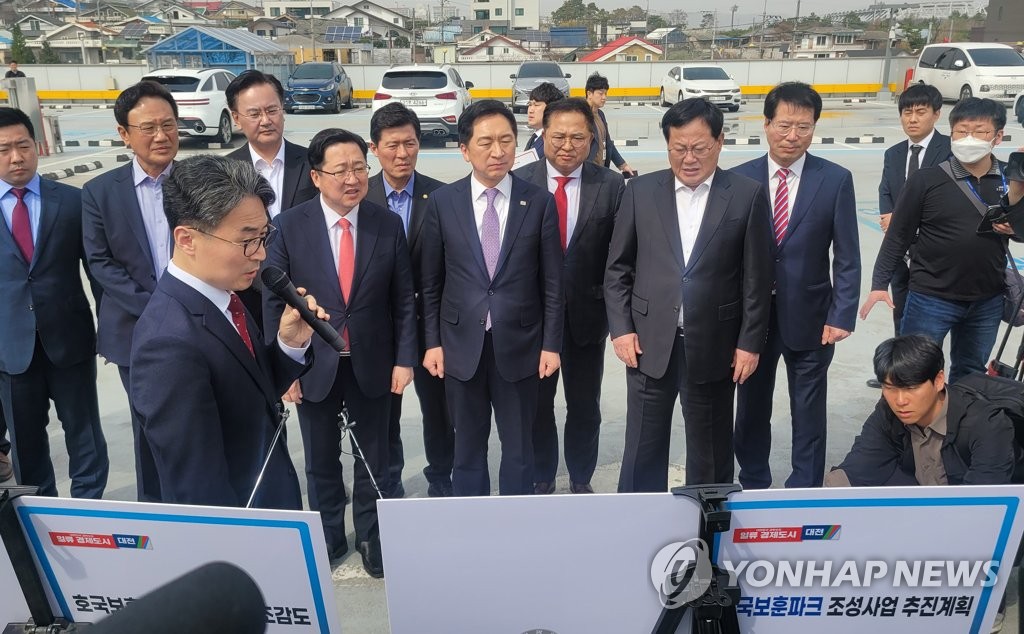 與지도부, 서해수호의날 기념식 총출동…당정 '안보 원팀' 과시(종합)