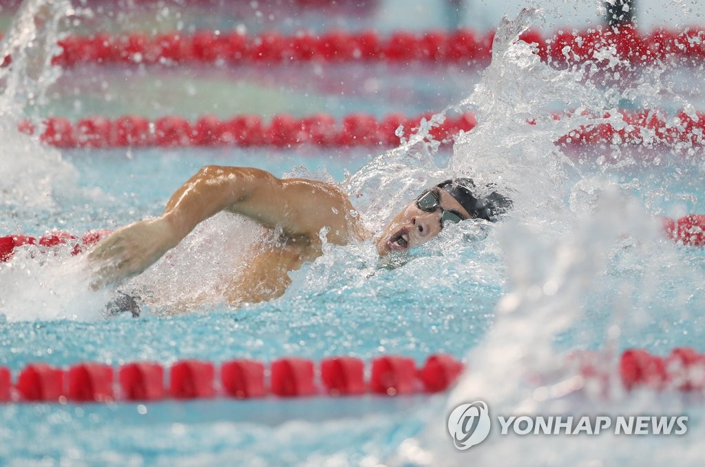 황선우, 자유형 200ｍ도 1위…세계선수권 2회 연속 메달 도전(종합)