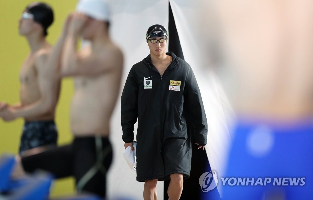 한 번에 3명 A기록 통과…한국수영 AG 단체전 金 '꿈이 아니다'(종합)