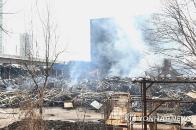 한국타이어 대전공장 화재 발생 나흘만에 '완진'