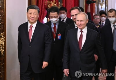 시진핑·푸틴 정상회담 시작…우크라 평화안·반미연대 주목