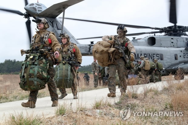 영국 코만도가 한국에…한미영 해병대 포항서 연합 수색훈련