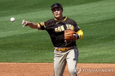 MLB 시범경기, 김하성 2타수 무안타·최지만 3타수 무안타 침묵