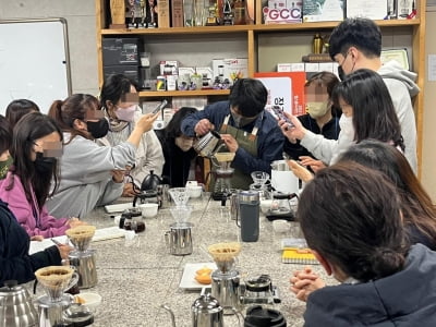 강원도립대 평생교육원 '커피 바리스타' 과정 인기