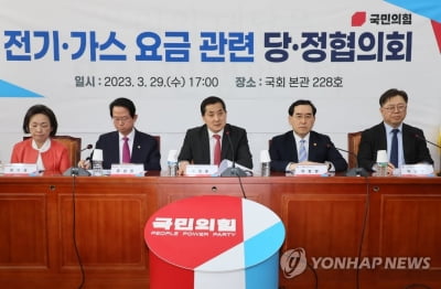 당정 "전기·가스 요금인상 불가피…국민부담 최소화"