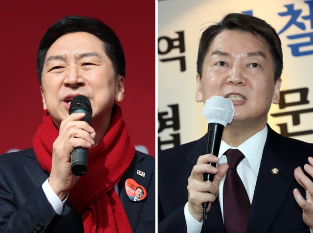 국민의힘 김기현(왼쪽), 안철수 당대표 후보. / 사진=뉴스1
