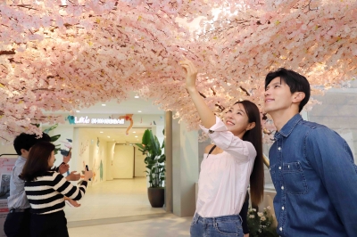 신세계백화점 "경기점으로 벚꽃 길 나들이 오세요"