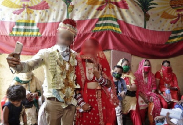 인도 커플의 결혼식 모습. 사진은 기사와 무관함. /사진=연합뉴스 