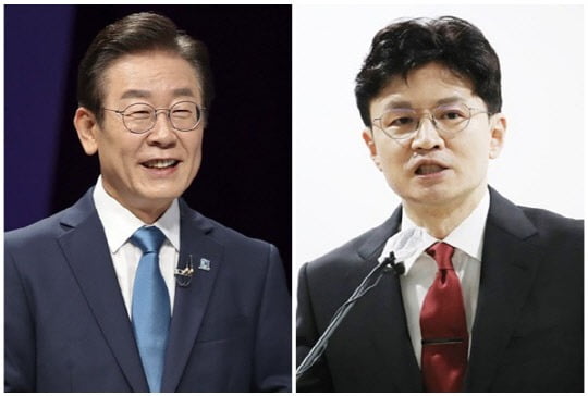 이재명(왼쪽) 더불어민주당 대표와 한동훈 법무부 장관. 사진=연합뉴스