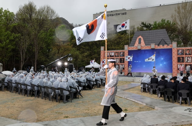 [포토] 임시정부시절 카지노 블랙잭 현재의 태극기까지