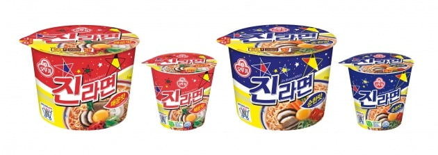 오뚜기 진카지노 룰렛판 용기면. 오뚜기 제공