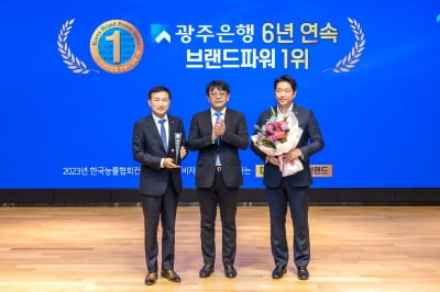 광주은행, 브랜드파워 지방은행 부문 6년 연속 1위