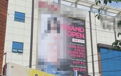 "유흥업소인 줄"…울산 도심 한복판 논란의 '속옷 광고'