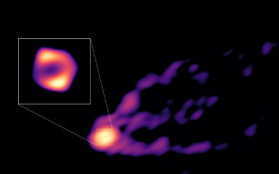 천문연 국제연구팀, 초거대 블랙홀 부착원반·제트 영상화 성공