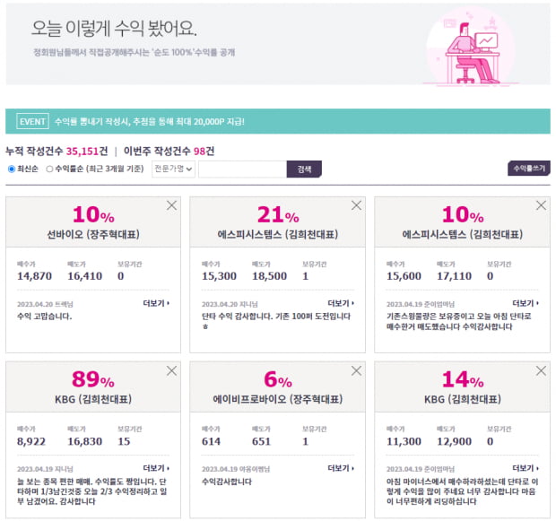 주목 | 4월 20일 장세 분석 및 현 장세 맞춤 전략은? [핵심유망주 확인]