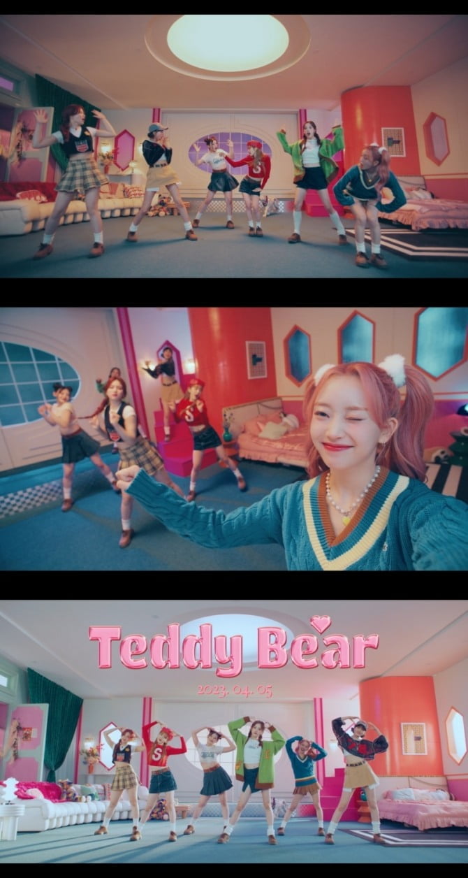 스테이씨, 日 두 번째 싱글 'Teddy Bear' M/V 2차 티저 공개…극강의 틴프레시 '기대감 UP'