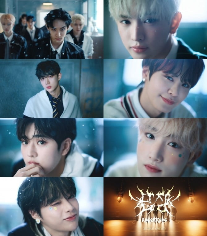 템페스트, 미니 4집 리릭 포스터 공개…타이틀곡 '난장(Dangerous)' 뮤직비디오 티저도 공개