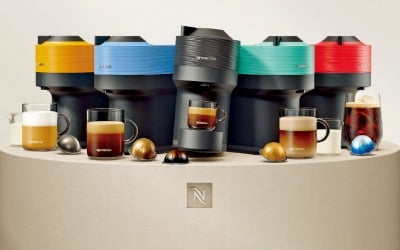 네스프레소, 콤팩트하고 감각적 색상…나만의 취향, 커피 코드 찾아주는 '버츄오 팝'