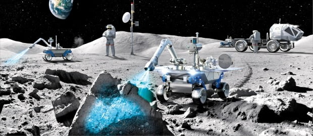 [포토] 우주 향한 현대차 비전…달 탐사 차량 이미지 공개  