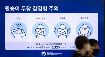 엠폭스 9번째 확진자 발생…질병청, 위기경보 '주의' 격상