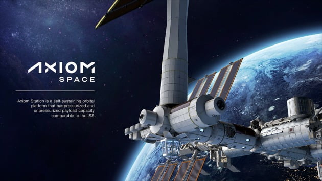 액시엄스페이스의 세계 최초 상업용 우주 정거장 ‘액시엄 스테이션’. 사진=액시엄스페이스 제공