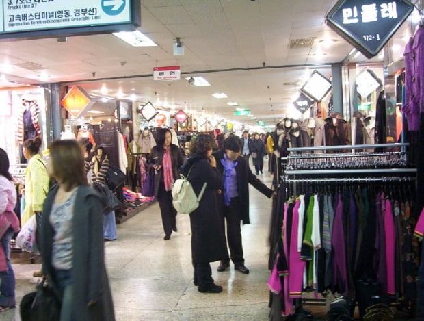 서울 강남 고속버스터미널 지하상가. 사진=한국경제 DB