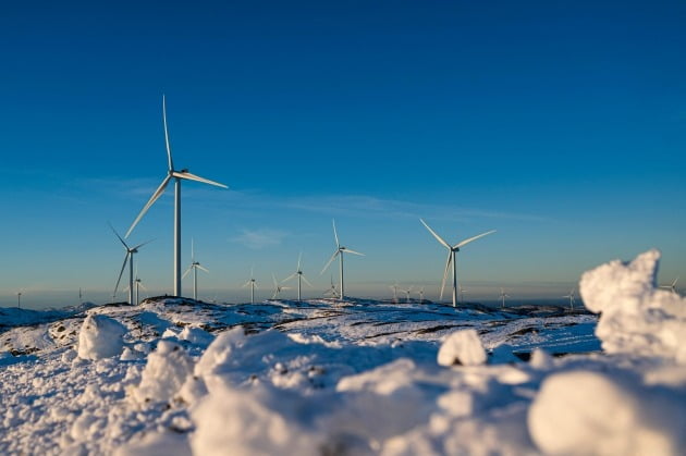 노르웨이 스토리아(Storheia) 풍력발전 단지. 사진 : 연합뉴스