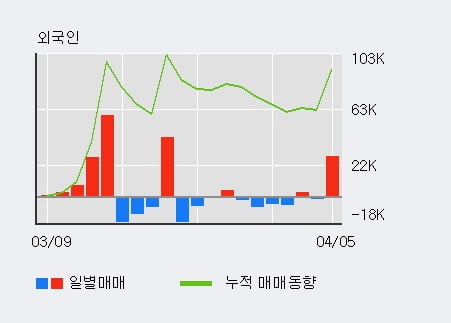 '티앤엘' 52주 신고가 경신, 전일 기관 대량 순매수