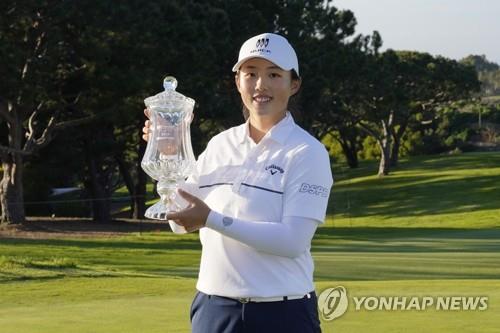 김효주, LPGA 투어 LA오픈 공동 3위…신예 인뤄닝, 첫 우승(종합)