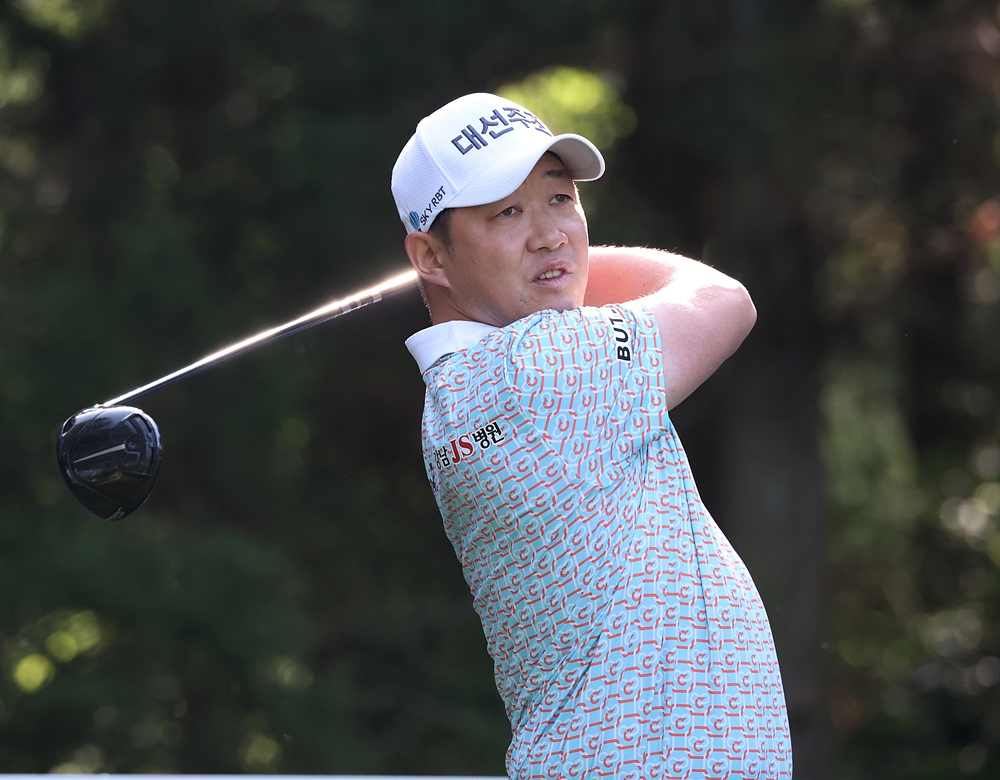 이글 2방 박은신, KPGA 골프존 오픈 1R 8언더파